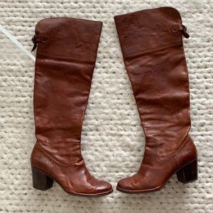 Over the knee Frye boots